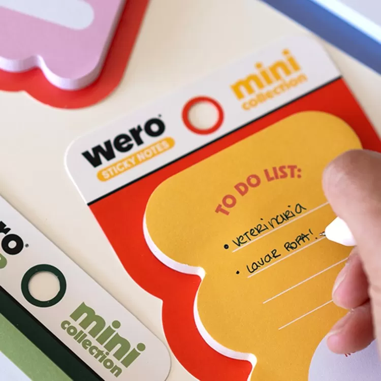 Notas Adhesivas Wero Sticky Notes Mini Colecetion tacos Blister Art.WE4379